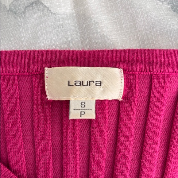Early 2000’s Laura Ribbed Sweater 💗 - Picture 6 of 7